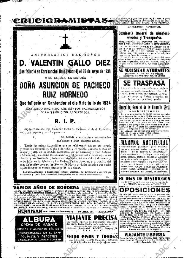 ABC MADRID 24-05-1945 página 2