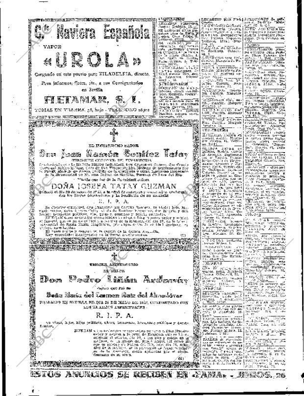 ABC SEVILLA 25-05-1945 página 14