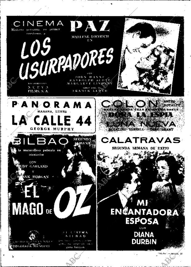 ABC MADRID 27-05-1945 página 24