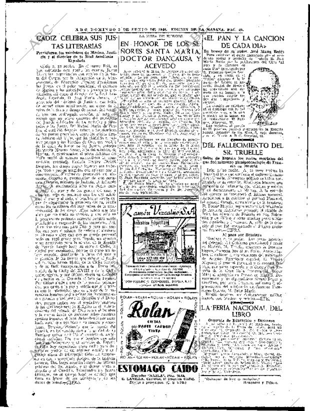 ABC MADRID 03-06-1945 página 40
