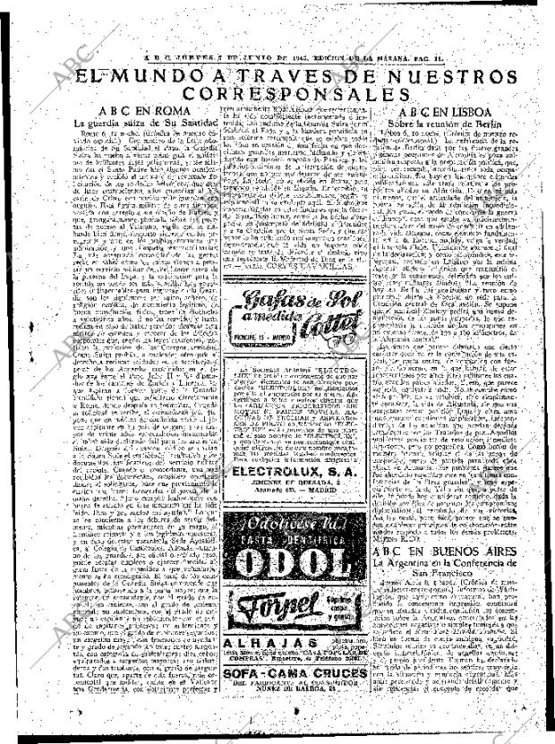ABC MADRID 07-06-1945 página 11