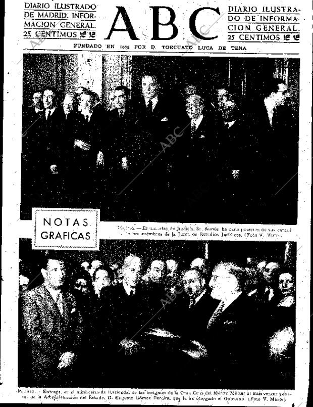 ABC SEVILLA 15-06-1945 página 1