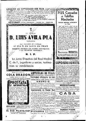 ABC MADRID 19-06-1945 página 22