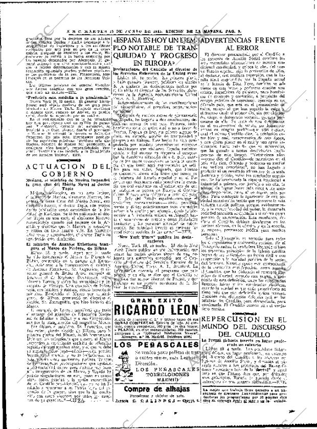 ABC MADRID 19-06-1945 página 8