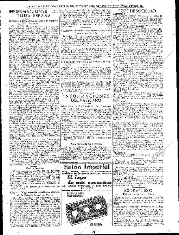 ABC SEVILLA 19-06-1945 página 10