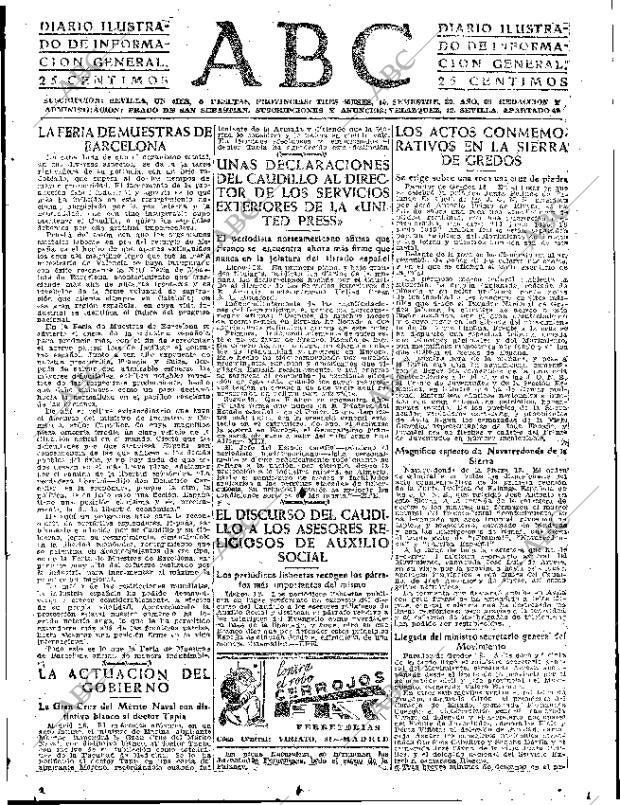 ABC SEVILLA 19-06-1945 página 3