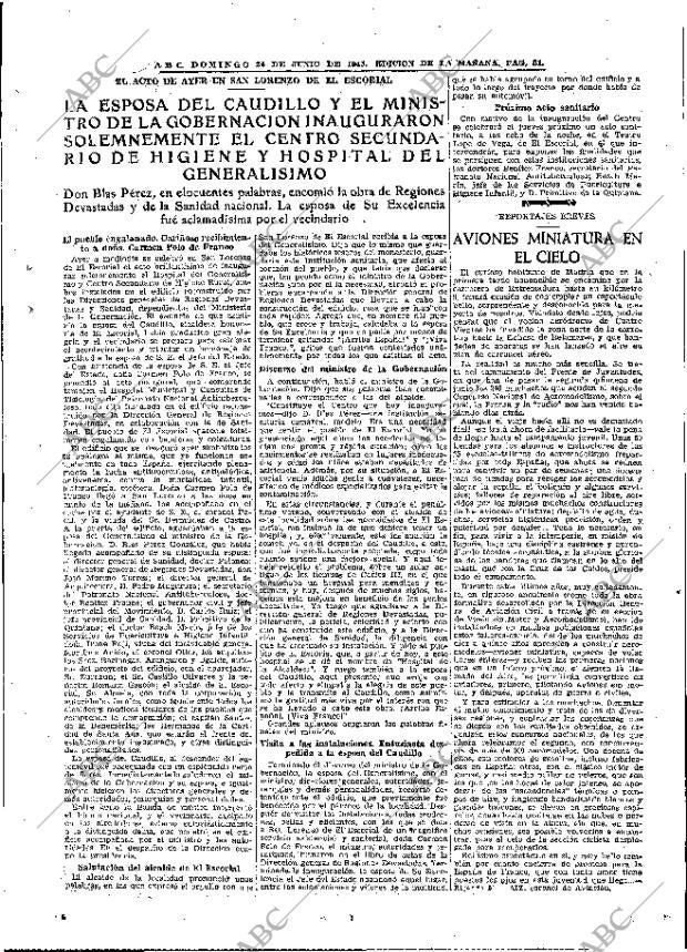 ABC MADRID 24-06-1945 página 31