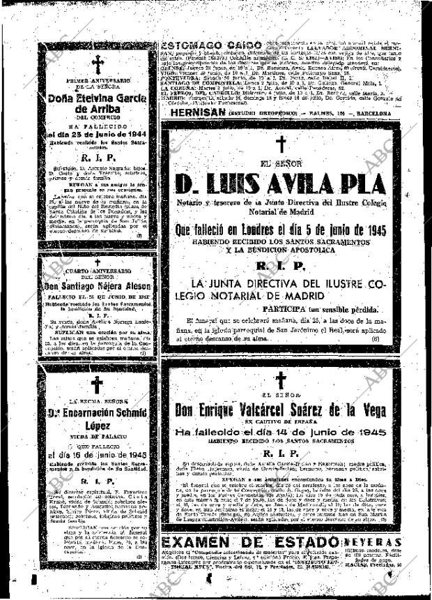ABC MADRID 24-06-1945 página 42