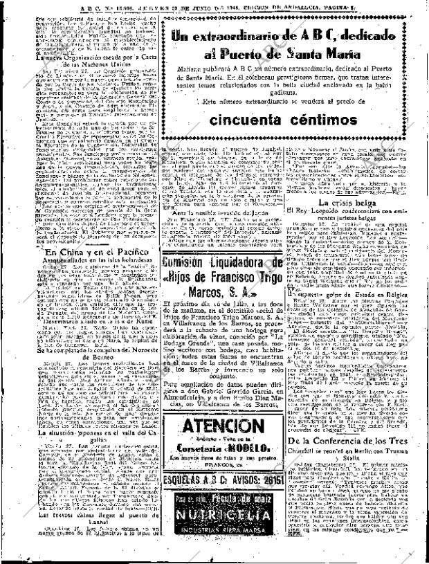 ABC SEVILLA 28-06-1945 página 7