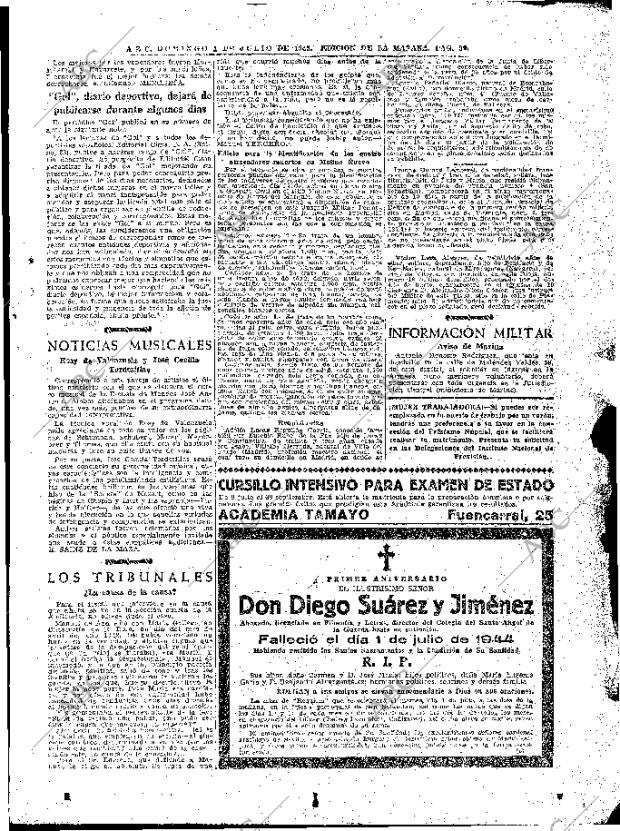ABC MADRID 01-07-1945 página 39
