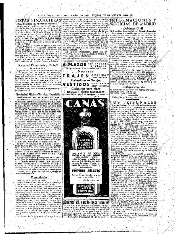 ABC MADRID 03-07-1945 página 23