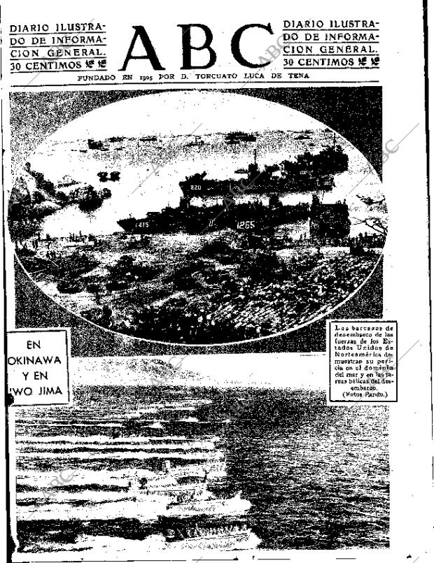 ABC SEVILLA 03-07-1945 página 1