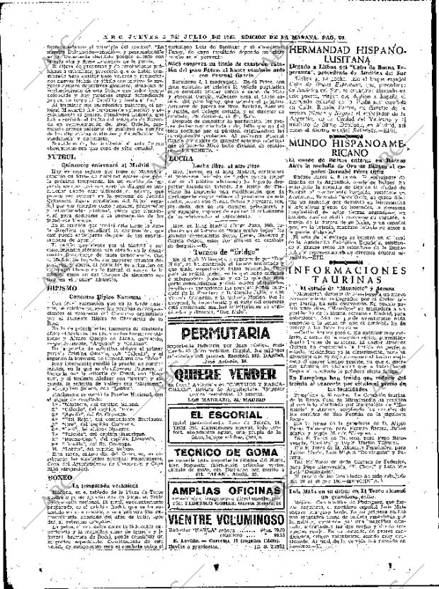 ABC MADRID 05-07-1945 página 20