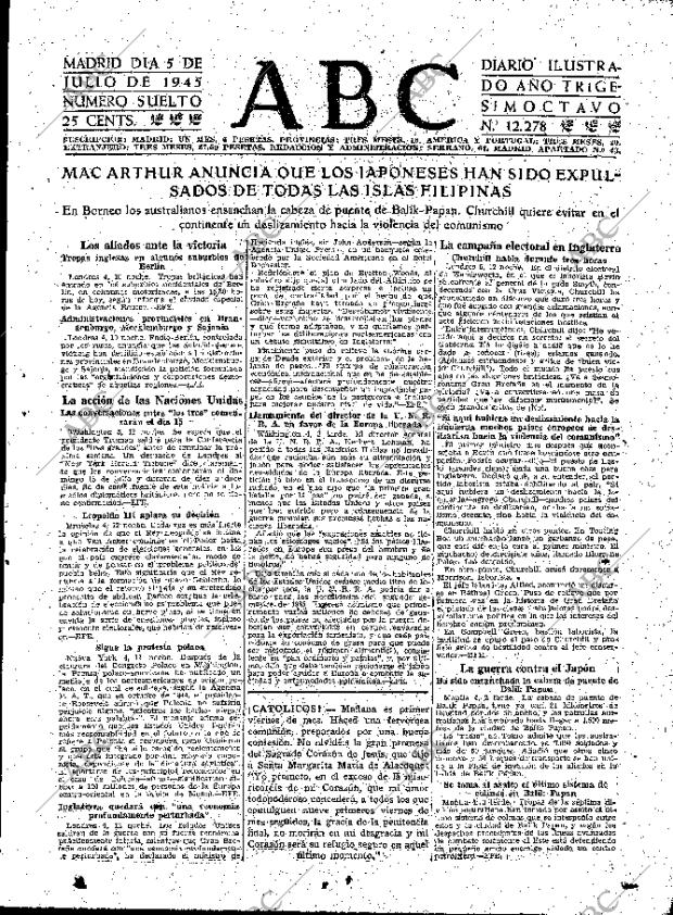 ABC MADRID 05-07-1945 página 7