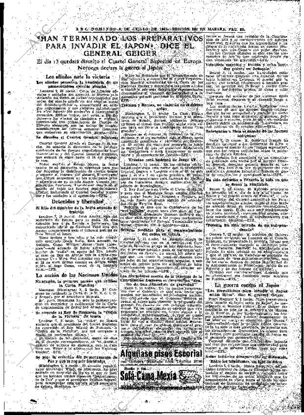 ABC MADRID 08-07-1945 página 25