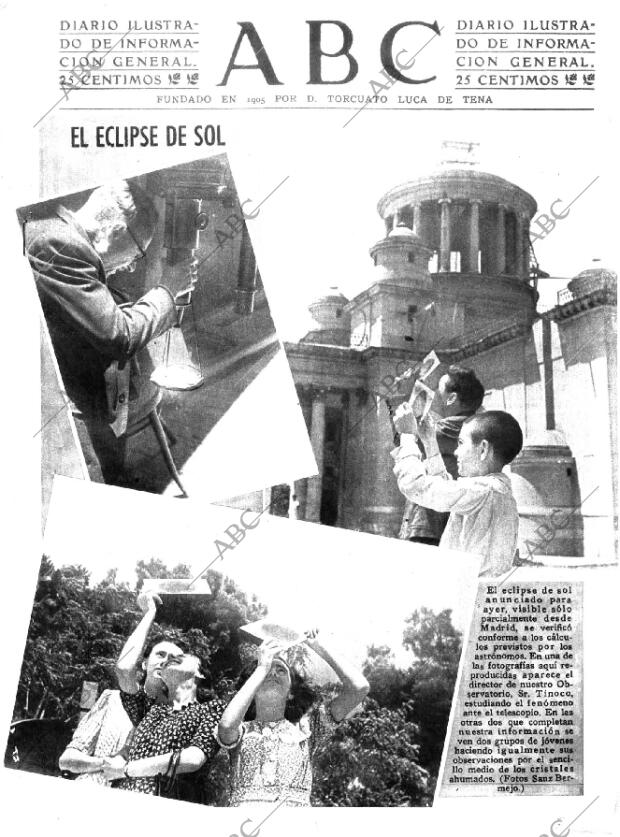ABC MADRID 10-07-1945 página 1