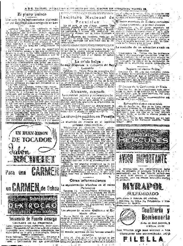 ABC SEVILLA 15-07-1945 página 10