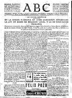 ABC SEVILLA 15-07-1945 página 3