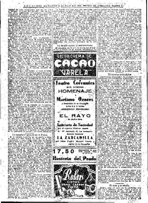 ABC SEVILLA 15-07-1945 página 7