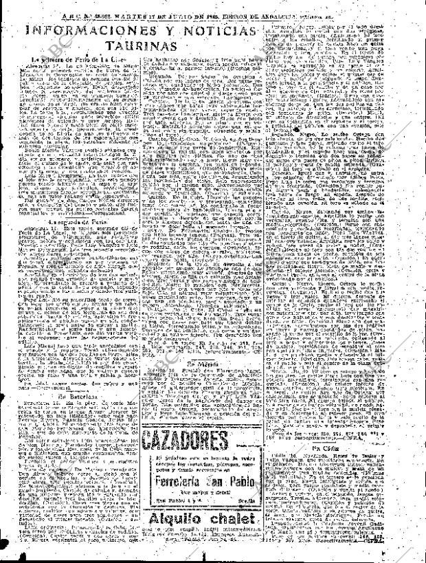 ABC SEVILLA 17-07-1945 página 15