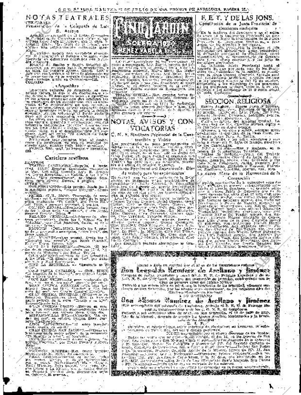 ABC SEVILLA 17-07-1945 página 17