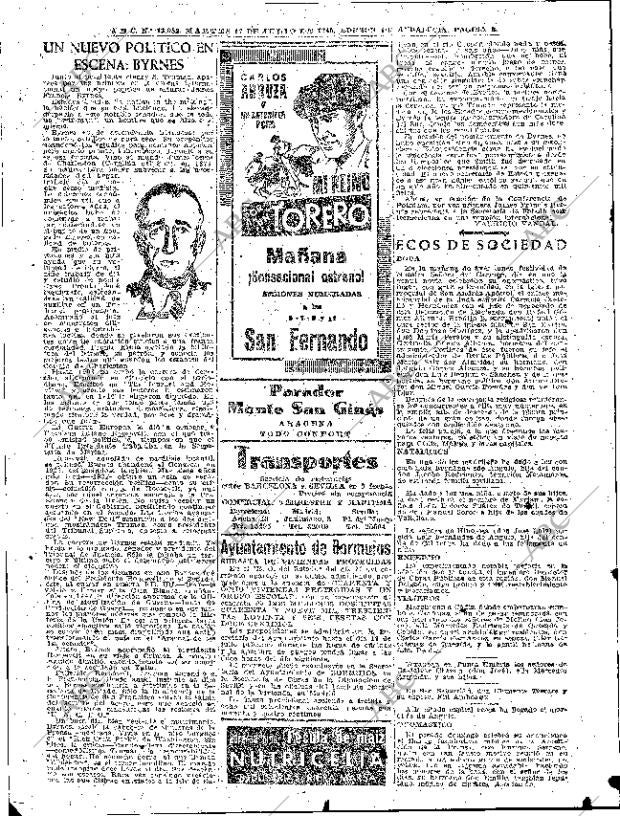 ABC SEVILLA 17-07-1945 página 6