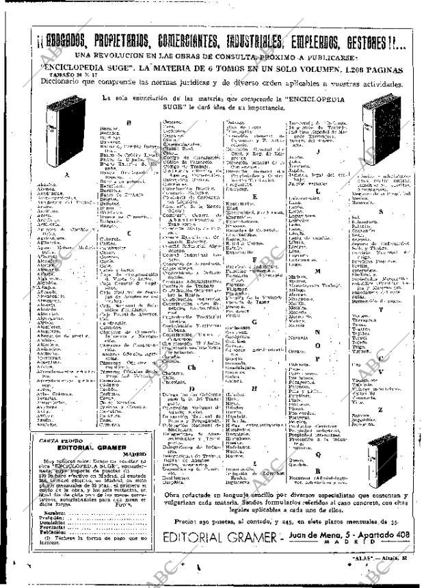 ABC MADRID 22-07-1945 página 4