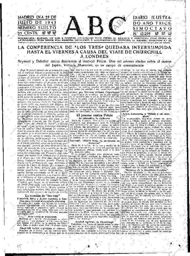 ABC MADRID 25-07-1945 página 7