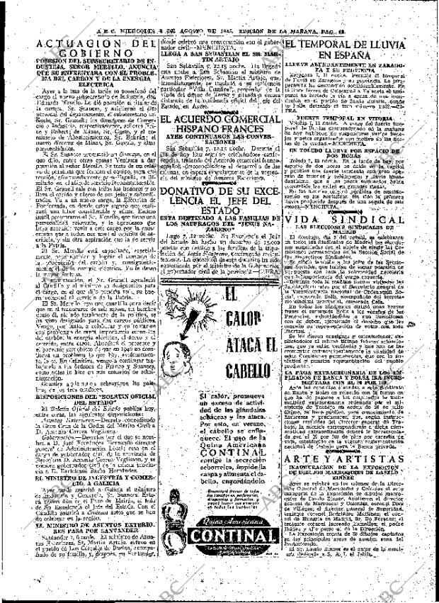 ABC MADRID 08-08-1945 página 13