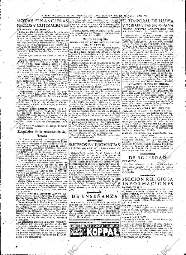 ABC MADRID 09-08-1945 página 12