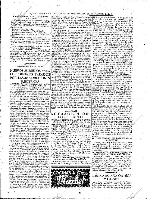 ABC MADRID 09-08-1945 página 8