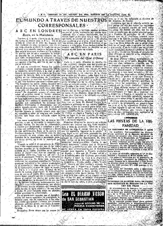 ABC MADRID 10-08-1945 página 11