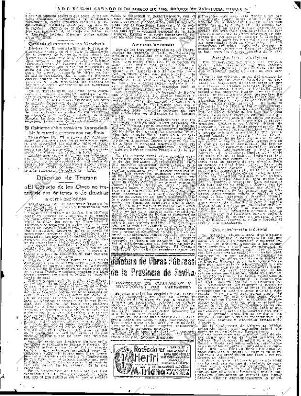 ABC SEVILLA 11-08-1945 página 3