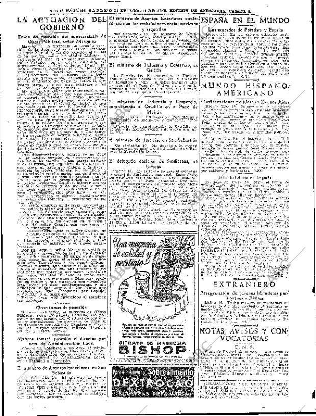 ABC SEVILLA 11-08-1945 página 6