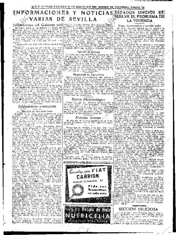 ABC SEVILLA 11-08-1945 página 9