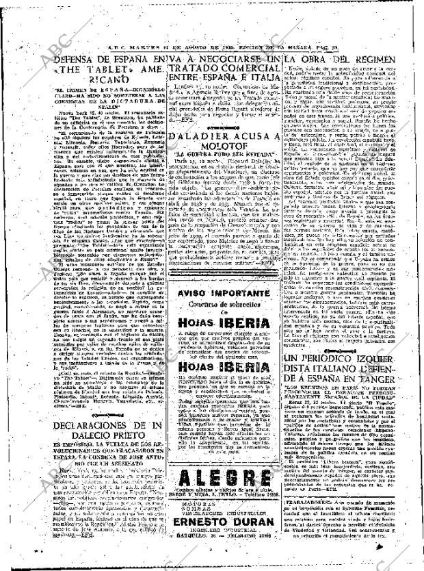 ABC MADRID 14-08-1945 página 10