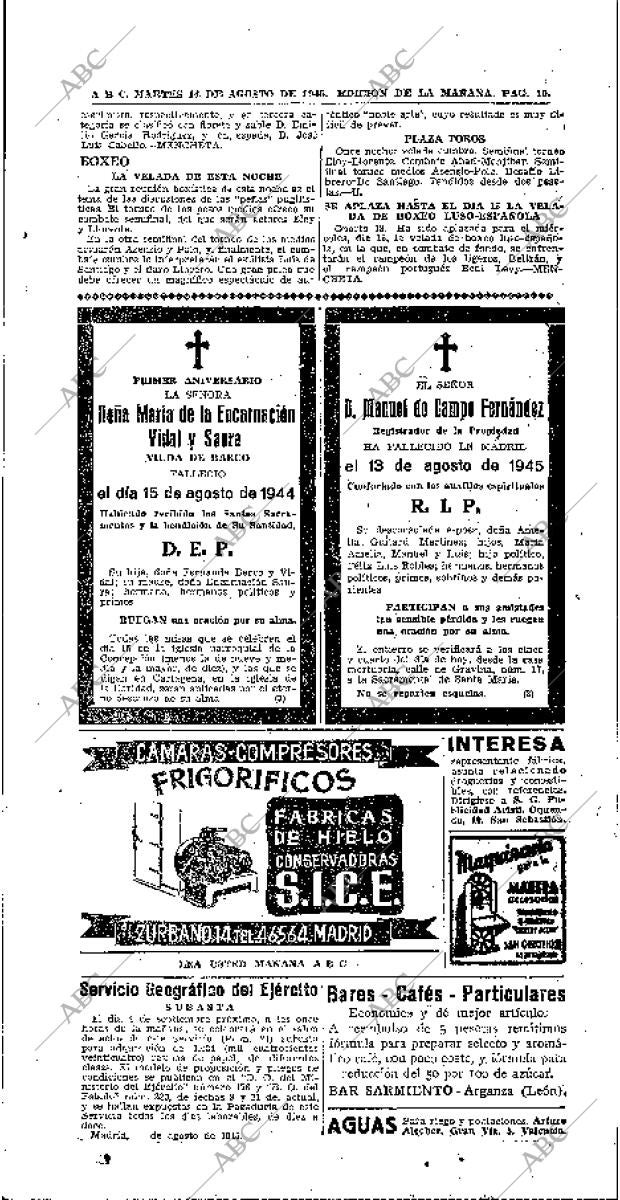 ABC MADRID 14-08-1945 página 19