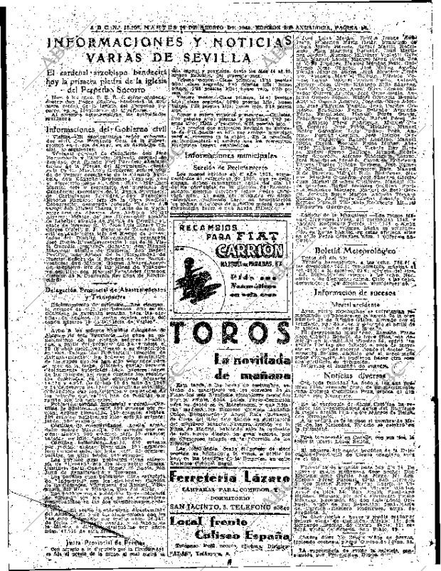 ABC SEVILLA 14-08-1945 página 10