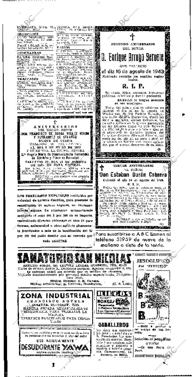 ABC MADRID 15-08-1945 página 32