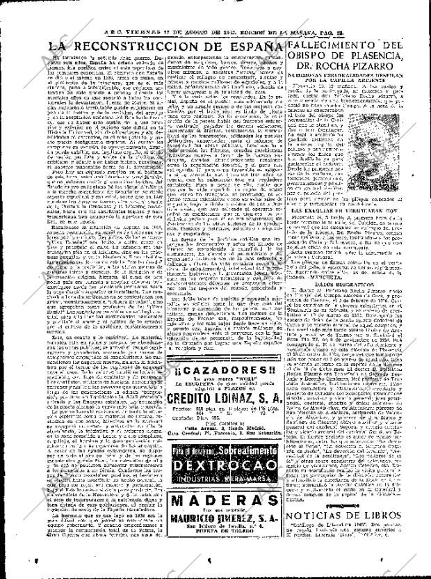ABC MADRID 17-08-1945 página 12