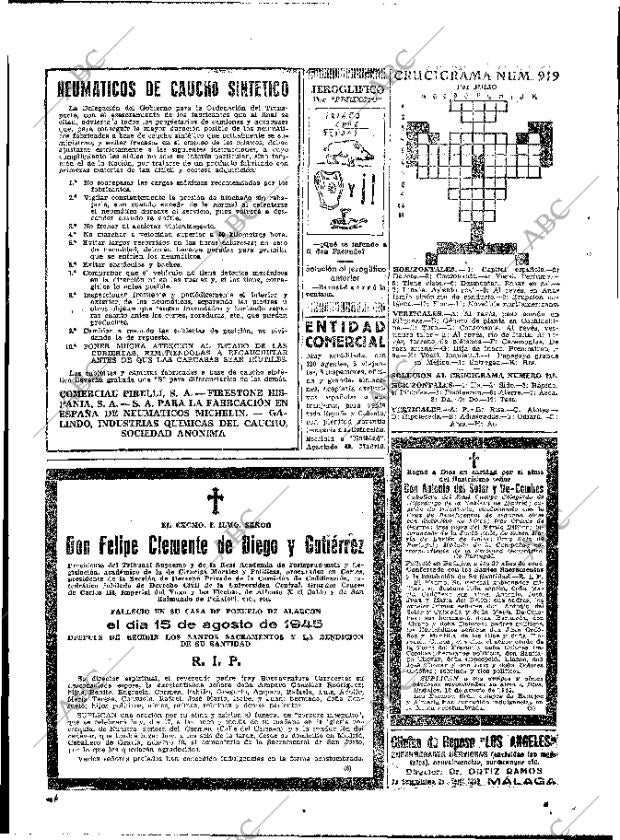 ABC MADRID 17-08-1945 página 2