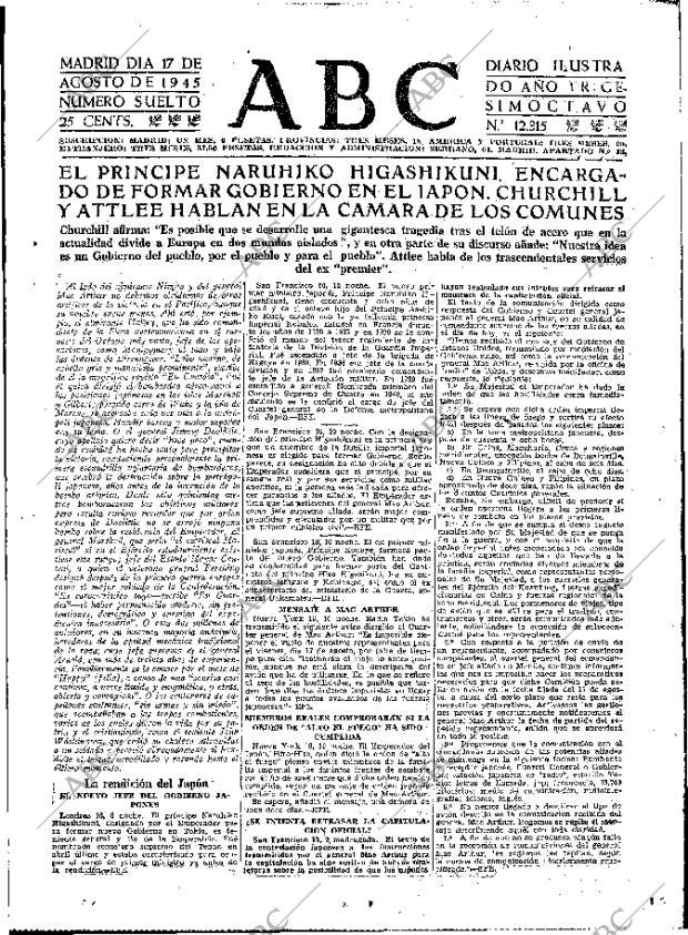 ABC MADRID 17-08-1945 página 7