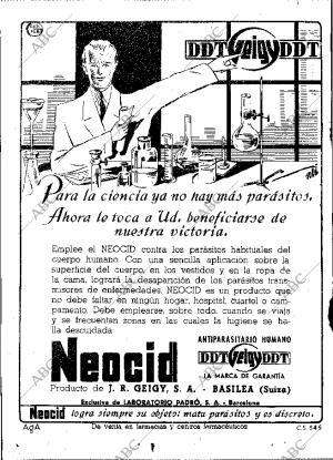ABC MADRID 19-08-1945 página 2