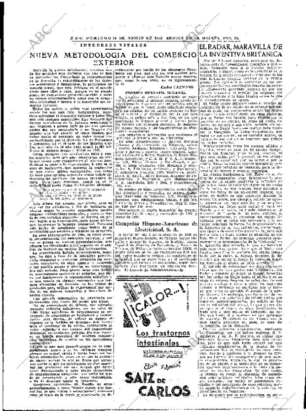 ABC MADRID 19-08-1945 página 25