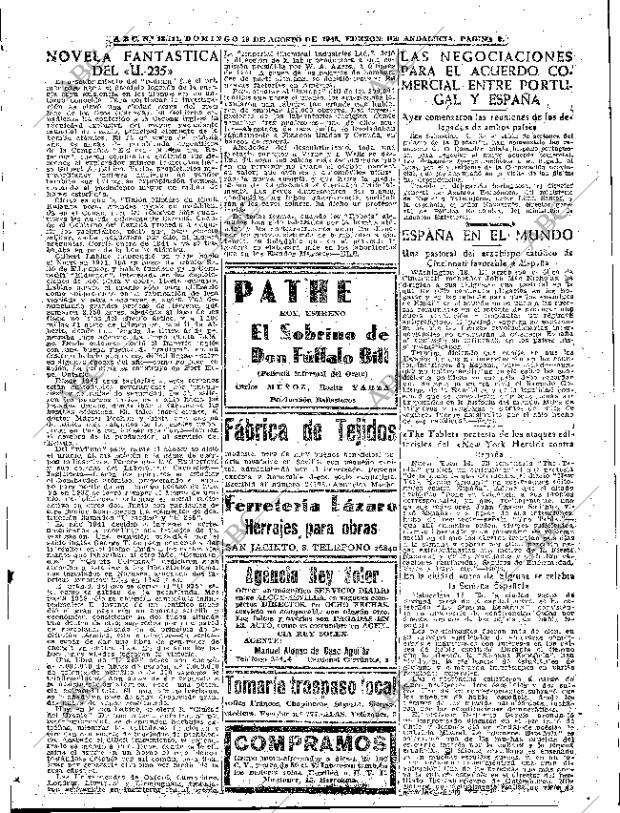 ABC SEVILLA 19-08-1945 página 7