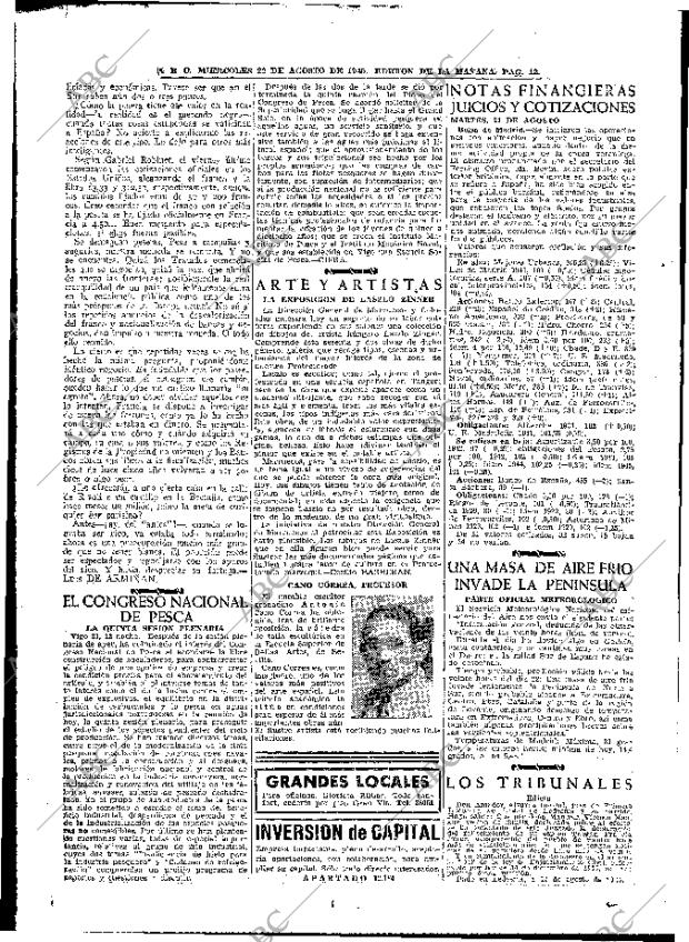 ABC MADRID 22-08-1945 página 12