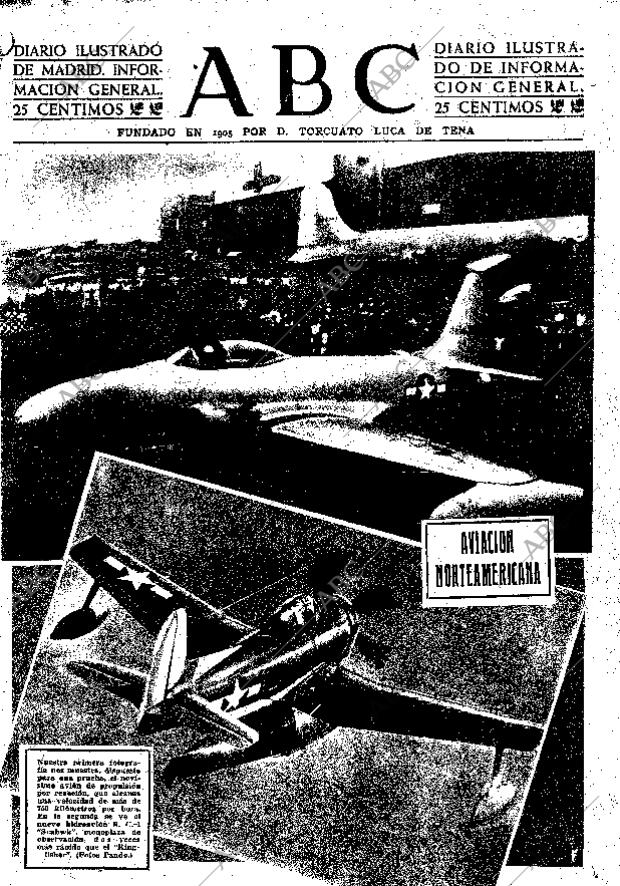 ABC SEVILLA 22-08-1945 página 1