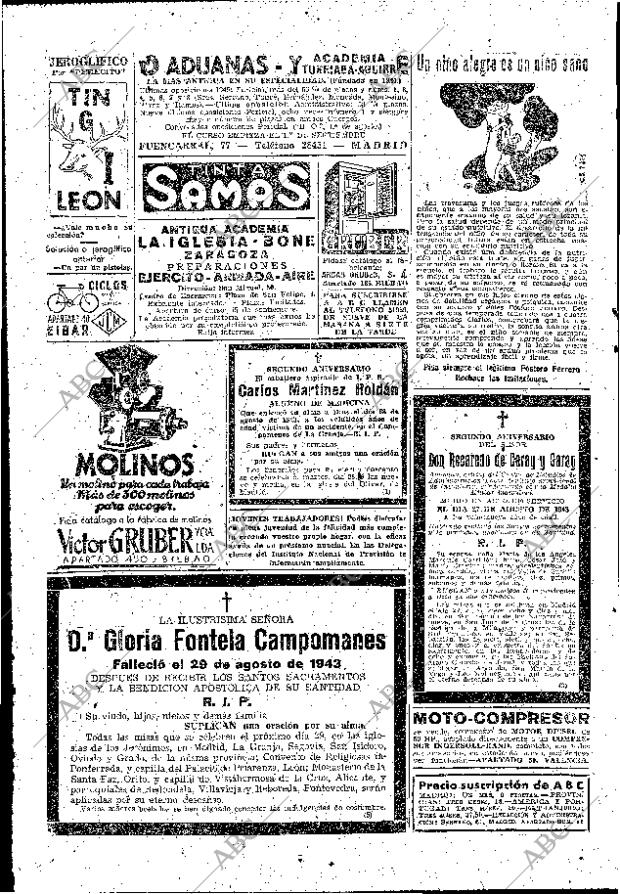 ABC MADRID 26-08-1945 página 30