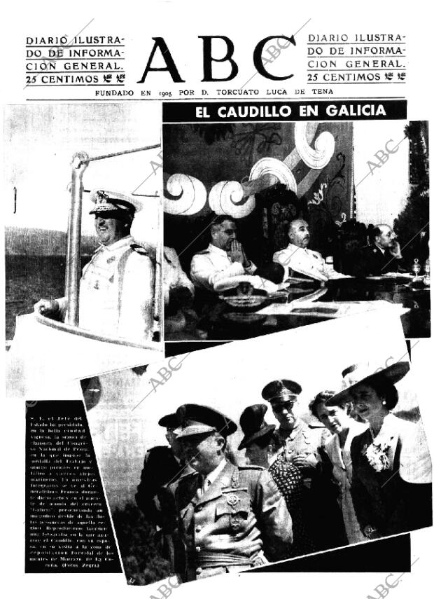 ABC MADRID 28-08-1945 página 1