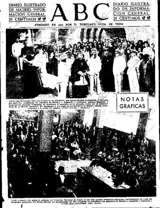ABC SEVILLA 28-08-1945 página 1